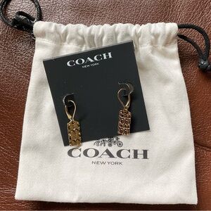 Coach NWT earrings